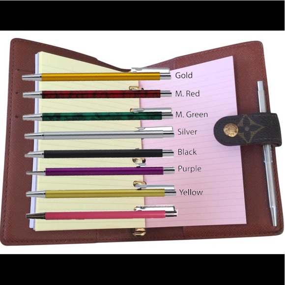 fits Louis Vuitton Small PM AgendaI: Pen+Paper - Picture 5 of 7
